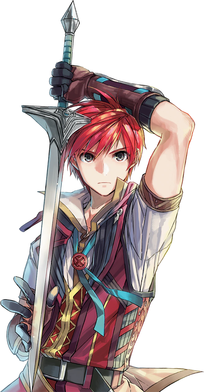 Adol in Ys VIII